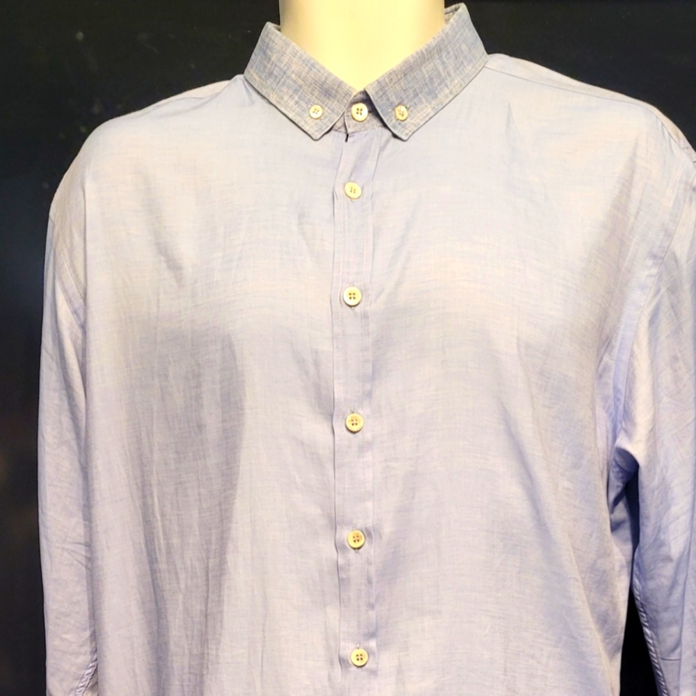 Men's Etro Long Sleeve Cotton Button-down